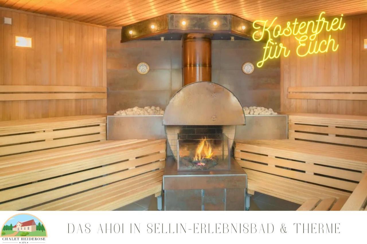 Chalet Heiderose Spa - Kamin, Sauna & Wellness Kluis Dış mekan fotoğraf