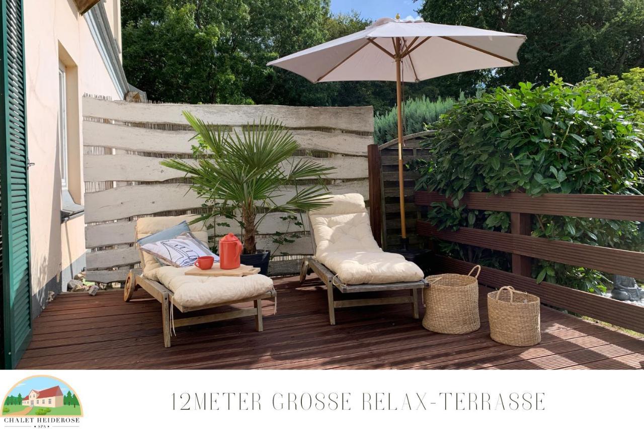 Chalet Heiderose Spa - Kamin, Sauna & Wellness Kluis Dış mekan fotoğraf