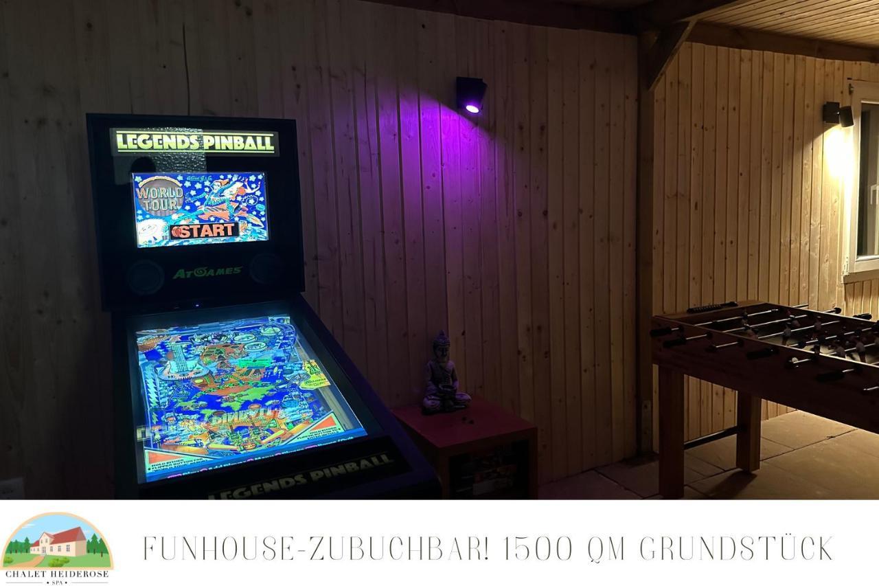 Chalet Heiderose Spa - Kamin, Sauna & Wellness Kluis Dış mekan fotoğraf